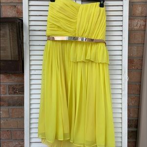 MNG Women’s Dress Strapless Cocktail size 8